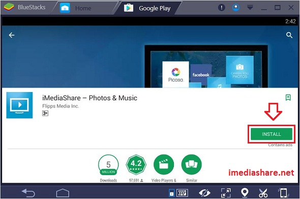 download imediashare for pc windows 10 mac
